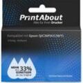 PrintAbout Druckerpatrone kompatibel mit Epson SJIC36P(K/C/M/Y) - 4-farbig - Multipack