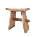 riess-ambiente Sitzhocker ZEN - 40cm Teakholz Beistelltisch massiv