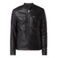 Jacke mit Biker-Look Modell 'Rocky'