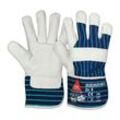 Hase 292100-10 Handschuhe Bremerhaven Winter Größe 10 natur/blau en 388 PSA-Kate