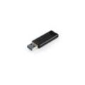 Verbatim - usb 3.0 Stick Pin Stripe 128GB - black (1) (49319)