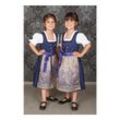 Kinder Dirndl royalblau