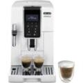 DE'LONGHI Kaffeevollautomat "Dinamica ECAM 350.35.W", weiß, B:23,6cm H:34,8cm T:42,9cm, Kaffeevollautomaten, großer 1.8l Wassertank