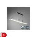 LED Pendelleuchte, schwarz, 1xLED-Platine/20W