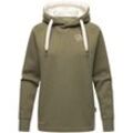 MARIKOO Damen Warmer Kapuzenpullover Pullover im Oversize Look AIRII