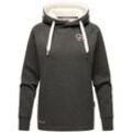 MARIKOO Damen Warmer Kapuzenpullover Pullover im Oversize Look AIRII