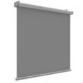 HOMELUX Verdunkelungsrollo Klemmfix ohne Bohren - Verdunklungsrollo Fensterrollo Rollo Seitenzugrollo Klemmrollo für Fenster & Tür Grau 120 x 150 cm