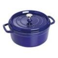 staub Bräter blau 3,8 l