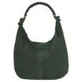 Shopper BRUNO BANANI, Damen, Gr. B/H/T: 43cm x 33cm x 4cm onesize, grün (oliv), Leder, unifarben, Taschen, echt Leder