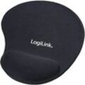 LogiLink ID0027 Mauspad mit Handballenauflage Ergonomisch Schwarz