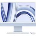 Apple iMac 24 Retina 4.5K (M3, 2023) 61 cm (24 Zoll) Blau Apple M3 8-Core CPU 8 GB RAM 256 GB SSD Apple M3 10-Core GPU MQRQ3D/A