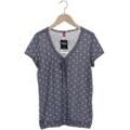 edc by Esprit Damen T-Shirt, blau, Gr. 36