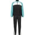 Trainingsanzug SERGIO TACCHINI "METROPOLIS TRACKSUIT Herren" Gr. L, blau (black/aqua sea) Herren Sportanzüge Trainingsanzug Herren, Tracksuit, Retro, Outdoor, Jogging, Streetwear