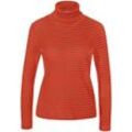 Rollkragen-Shirt Peter Hahn orange