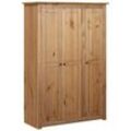 Vidaxl - Kleiderschrank 3-Türig 118×50×171,5 cm Kiefer Panama Serie