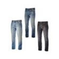 Utility stone 5 pkt Hose Stretch Arbeitsjeans - 33 - l - Hellblau - Diadora