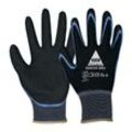 Hase Handschuhe Padua Dry Größe 9 schwarz/blau en 388 PSA-Kategorie ii