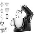 KENWOOD Küchenmaschine "Titanium Chef Baker XL KVL85.004BK, Zubehör, Gratis Wert UVP 319,-"", Gratis: Mixaufsatz KAH359GL+Schnitzelwerk AT340, Küchenmaschinen, schwarzB:37cm H:40cm T:22,5cm