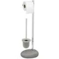 Wenko - Stand WC-Garnitur Pebble Stone Grey