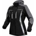 Damen Sommer-Softshell Jacke flxds Gr. 48 schwarz/grau - Leibwächter