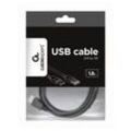 1.8m usb 2.0 a m/fm 1.8m usb a usb a Schwarz (CCP-USB2-AMAF-6) (CCP-USB2-AMAF-6) - Gembird