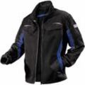 Kubler - Kübler pulsschlag Jacke 1324 5353- 9946 Gr. 50 schwarz/blau - schwarz/kbl.blau