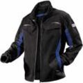 Kubler - Kübler pulsschlag Jacke 1324 5353- 9946 Gr. 56 schwarz/blau - schwarz/kbl.blau