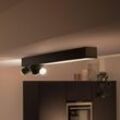 Philips Hue LED-Deckenspot Centris schwarz 3-flammig RGB CCT