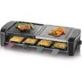 Severin - rg 9645 Raclette- Partygrill 8 Pfännchen, 1400 Watt