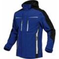 Sommer-Softshelljacke Herren flexs Gr. 2XL kornblau/schwarz - Leibwächter