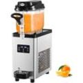 Kommerzielle Slushy-Maschine, 6L Tassen Einzelschüssel Slush Ice Maschine, 300W 220V, Edelstahl Margarita Smoothie Frozen Drink Maker, Slushie