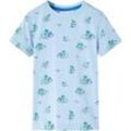 Kinder-T-Shirt Hellblau 104