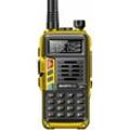 UV-S9 Tragbares Dualband-Walkie-Talkie, 10 w, Amateurfunk, 2 Antennen, 10 km große Reichweite, VOX-Funktion, 128 Kanäle – Gelb