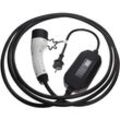 Ladekabel Typ 2 zu Typ f cee 7/7 kompatibel mit Kia EV3 Elektroauto, 1-phasig, 16 a, 3,5 kW, 5 m - Vhbw