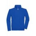 James & Nicholson Sweat-Jacke Herren JN870 Gr. XL royal/white