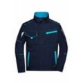 James&nicholson - Funktionelle Jacke JN849 Gr. s navy/turquoise