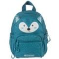 SCHNEIDERS Kindergartenrucksack Wolf Kunstfaser petrol