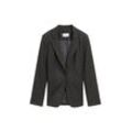 TOM TAILOR Damen Blazer in Melange-Optik, grau, Meliert, Gr. 36