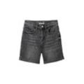 TOM TAILOR Jungen Jeansshorts mit recycelter Baumwolle, grau, Gr. 128