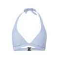 TOM TAILOR Damen Bikinitop mit Neckholder, blau, Gr. 38C