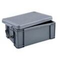 Really Useful Box Aufbewahrungsbox 9,0 l silber 39,5 x 25,5 x 15,5 cm