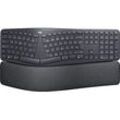 Logitech ERGO K860 for Business ergonomische Tastatur kabellos schwarz