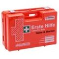 LEINA-WERKE Erste-Hilfe-Koffer Pro Safe Heim & Garten DIN 13157 + Erweiterung orange