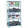 Simonrack Schwerlastregal KIT SIMONCLICK PLUS 5/400 442100024201045 blau, weiß 100,0 x 40,0 x 200,0 cm