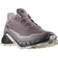 Trailrunningschuh SALOMON "ALPHACROSS 5 W GORE-TEX", Gr. 42, lila, Synthetik, Textil, sportlich, Schuhe, wasserdicht