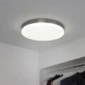 Deckenleuchte Slim Pro silber - Lichtfarbe: Neutralweiß 4000K - Ausführung: 16W ...