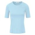 Rundhals-Shirt Peter Hahn blau