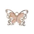 Brosche FIRETTI "Schmuck Geschenk Ansteckschmuck Schmetterling", rosa, Broschen, Damen, Metall