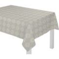 Tischdecke ADAM "Romantic Puligny Light" Tischdecken Gr. B/L: 130cm x 190cm, eckig, grau (hellgrau)