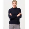 Frank Walder Strickpullover Damen Viskose, marine